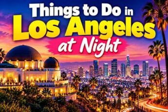 Things to Do in LA at Night, From Swan Boats to Movie Palaces 6 Things to do in Los Angeles at night