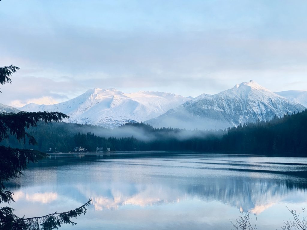 tourist sightseeing in Alaska